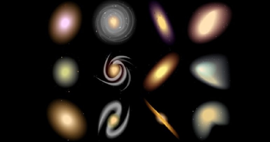 types of galaxies-forms
