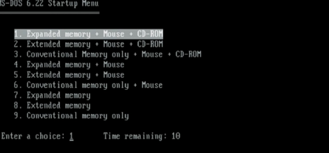 MS DOS commands