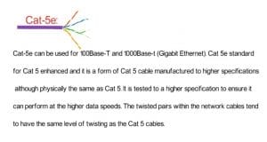 What is the difference between cat5 and cat6?Detail And In Tabular Form...