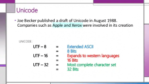 Difference between Unicode and ASCII