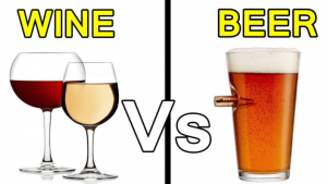 Difference between alcohol and wine