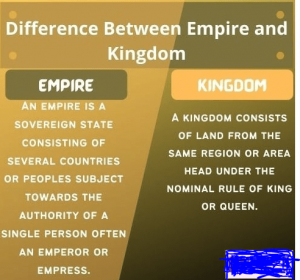 Difference between king and emperor