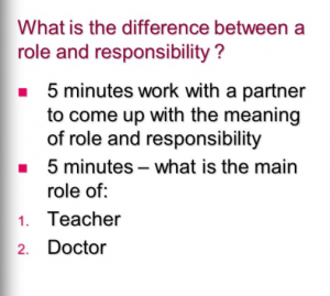 difference between duties and responsibilities