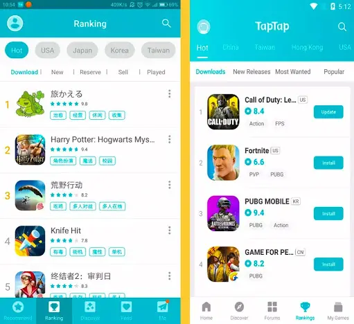 Download Games And Apps On Tap Tap